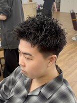 メルシー トータル ブランディング サロン(merci TOTAL BRANDING SALON) メンズスパイキーショート アクティブショートツーブロック