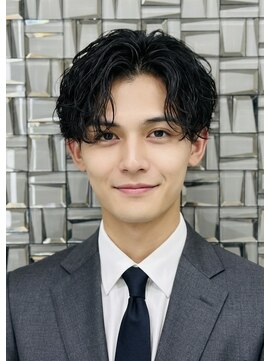 アマンドール(Aman D'or) 【佐久間】シャドウパーマ韓国風ビジネススタイル