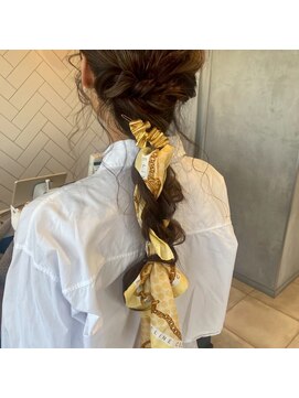 アース 柏店(HAIR&MAKE EARTH) スカーフアレンジ