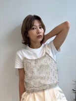 エディット トウキョウ(e.dit tokyo)&nbsp;顔まわりレイヤーボブ/透明感ベージュ/レイヤーボブ