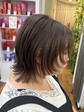 リアン 横須賀中央店(Lien) ハッシュボブ　ウルフヘア　髪質改善　透明感カラー