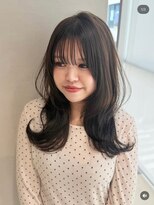 エトワールプラス レイヤーカット 顔周りカット