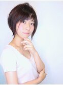 【morio池袋】秋冬人気エフォートレスなノーブルショート