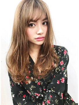 レイラバイアフロート 吉祥寺(Lila by afloat) 【小笠原剛】ミルクティーカラーでが可愛いフェアリーロング