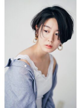 ビードロ 吉祥寺店(vi dro) 大人の黒髪ハンサムショート【vi-dro吉祥寺店】