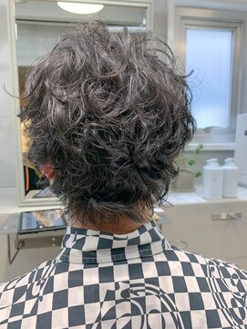 テトヘアー(teto hair) ウルフパーマ、メンズカット、メンズヘア、男性カット