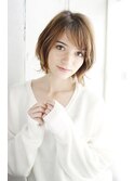 ふんわり外ハネカールボブ