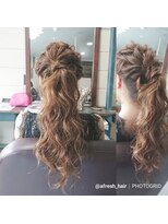 アフレッシュヘアー(afresh hair)&nbsp;ヘアアレンジ