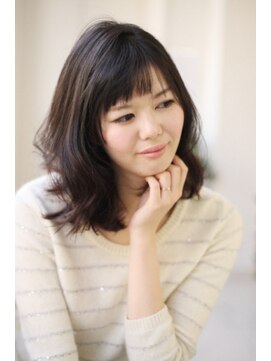 美容室 リーフ 竜南店(LeaF) 大人かわいいゆるふわミディ☆ナチュラルエレガント