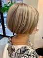 ザ ヘア グランデ(THE HAIR GRANDE) 人気のアディクシーを使ったケアブリーチ+カラー(肌に負担なく)