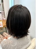 外ハネミニボブ