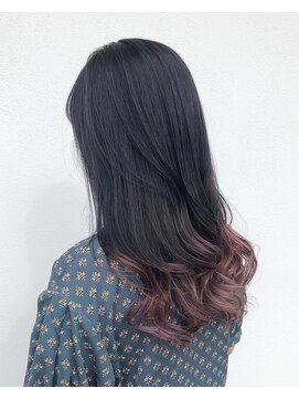 リトバイプティパ(Lit by petit-pas) 淡い色合いのパープルグラデーションカラー♪