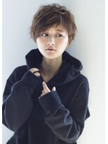 ソイルバイロミー(soil by ROMMY)&nbsp;カジュアルショート 斜めバング/横浜髪質改善