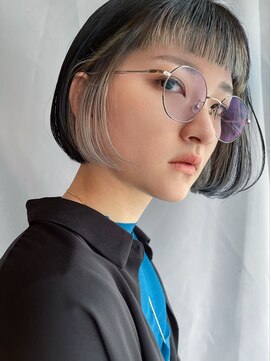 イトシテ マチルダボブ×インナー×シルバーグレージュ【本多身和子】