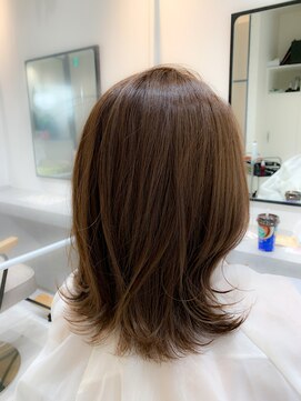 フィゼル 南堀江店(fizelle) 外ハネ☆アッシュブラウン