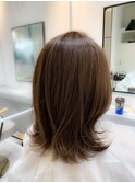 外ハネ☆アッシュブラウン