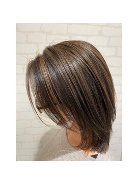 アッシュ 中山店(Ash) 【家郷限定】白髪ぼかしテクニックカラー