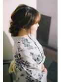【浴衣＋ヘアセット】自由が丘/自由が丘駅/ヘアセット/早朝