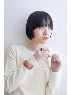 トリッカアヴェダ(tricca AVEDA) 広め前髪がポイント！ショートボブ