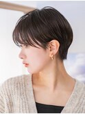 マッシュショート20代30代40代大人可愛い暗髪うる艶髪青山表参道