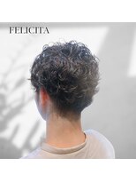 フェリシータ リコルソ(FELICITA RicorsO) 【FELICITA】波巻きパーマ×刈り上げマッシュショートレイヤー