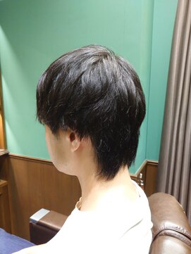 ヒロギンザバーバーショップ 丸の内店(HIRO GINZA BARBER SHOP) ウルフマッシュ