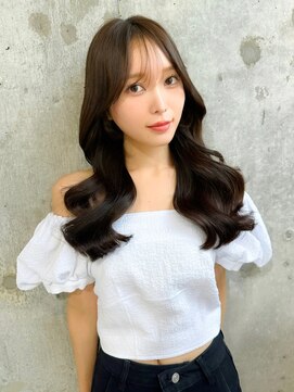 シーシンジュク 新宿南口(Sea shinjuku) 韓国風前髪×レイヤーカット【髪質改善/新宿/レイヤーカット】