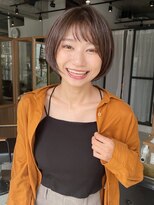 フェリア 池田(FERIA)&nbsp;大人マッシュショートボブ（田岡）20代30代40代