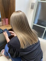 ラウブロッサム 大宮西口店(Lau Blossom)&nbsp;グレージュ+髪質改善トリートメント