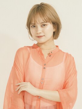 オンク 新宿(onk) 黒髪/グレーベージュ/レイヤーロング/前髪パーマ[新宿駅]