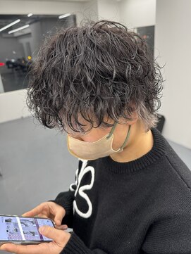 アンドシー(&C.) メンズマッシュ/波巻きパーマ/波巻きスパイラル/メンズパーマ