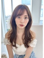 レミエ ダイカンヤマ(lemiie)&nbsp;柔らかなラフな動きのハイレイヤーカット☆レイヤーロング