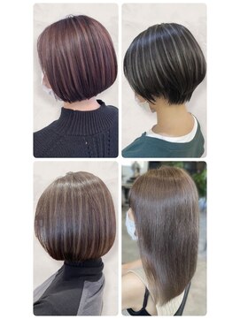 美容室フルール 20代30代40代髪質改善トリートメント艶感ストレート透明感