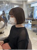 丸みボブ