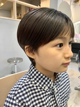 ホーム(HOME) 【HOME 下北沢】キッズカット×ショートボブ