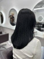 シエナ 渋谷(Siena) siena ブルーブラック×重めレイヤー 20代30代 渋谷