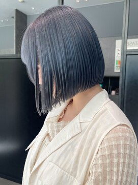 シオン(shion) 似合わせカットウェーブミディアムメルティカラー_ba417141