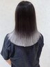 外国人風♪カット+グラデーションカラー+トリートメントコース￥17000