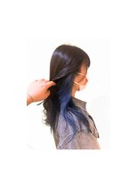 アッシュ 町田駅前通り店(Ash) ブルーインナーカラー