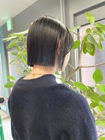 ノエ トトン(noe tton) イメチェン/ホワイトブロンド/外ハネボブ/美髪/名駅a7