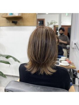 リル(lilu) 白髪染め＆ハイライト［湘南台/湘南台駅/ゆめが丘/湘南台東口］