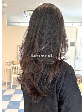 アヴァンセスパスリードット(Avance Spa three.) Layer cut