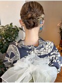 浴衣ヘアセット