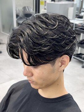 アクロ(ACRO) フェザーパーマ/広島メンズサロン/広島メンズパーマ