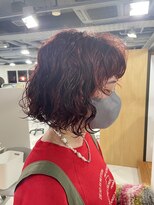 キーチェ 梅田中崎町(keych)&nbsp;ブリーチパーマ/レイヤーボブ[中崎町/梅田駅］