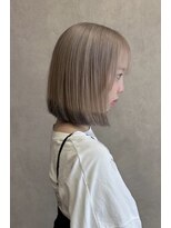 グローバルヘアー バランス(global hair BALANCE)&nbsp;10代20代/ベージュ/裾カラー/ボブ