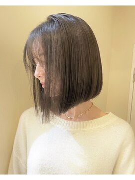 コート 表参道(Cote) Cote 美髪/オリーブベージュ/セミディ/カットレイヤーボブ