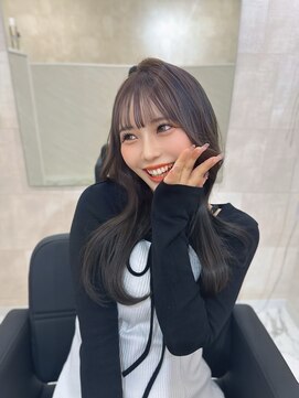 【miyon】韓国レイヤーカット×暗髪カラー×髪質改善