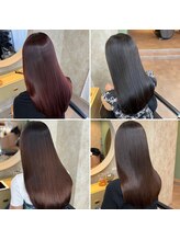 【Koa】で自然ストレート。ドライヤーだけでサラつや髪に仕上がり、雨の日も広がらず扱いやすい毎日を♪