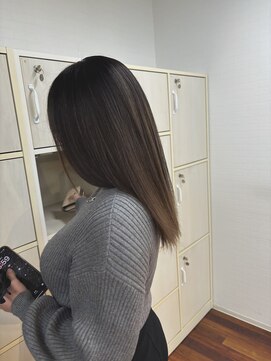 グランルッソ 岡山駅前(GRAN LUSSO) 【国富】派手すぎない、大人上品 【ブラウンバレイヤージュ】